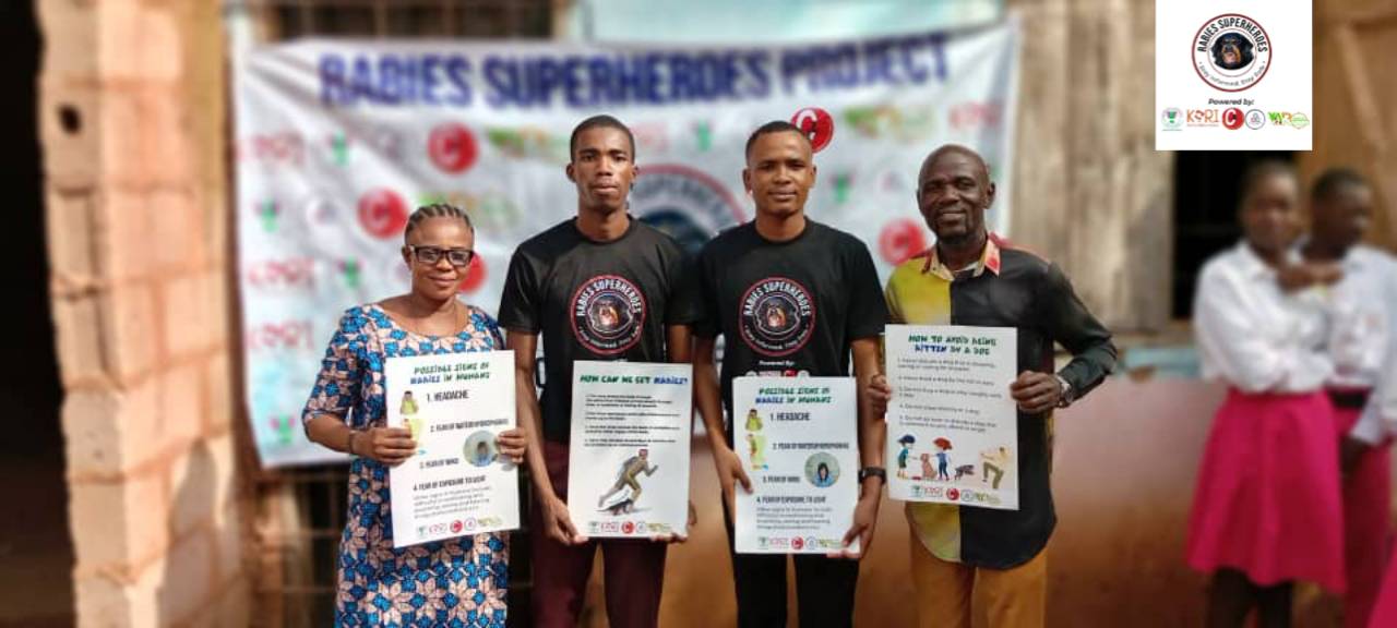 KORI supports the Rabies Super Heroes Project in Benue State